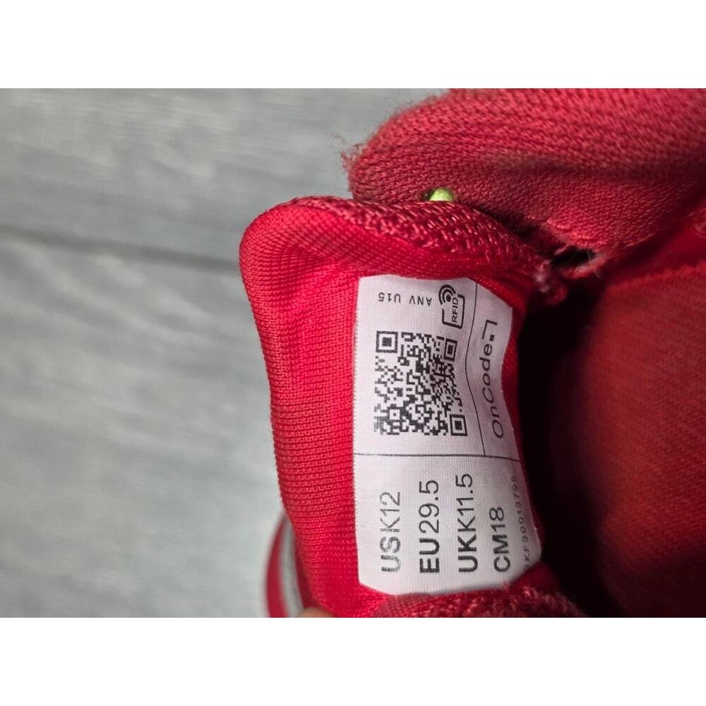 On Running Cloud nova Kids Red Sz 12 S000143 - Picture 10 of 10